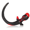 Oxballs Plug Queue Puppy Tail Beagle 9.5 x 5 cm Rouge